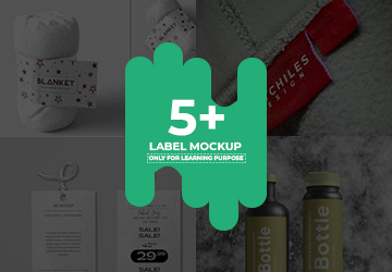 Label Mockup Bundle 07