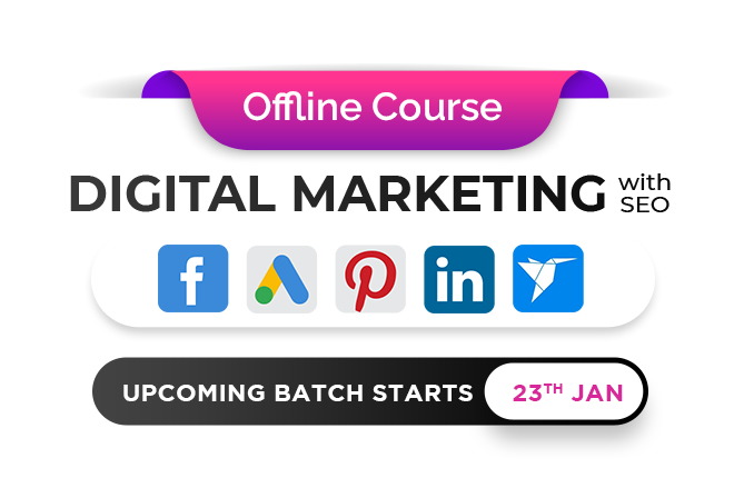 Professional SEO And Digital Marketing - Offline Course