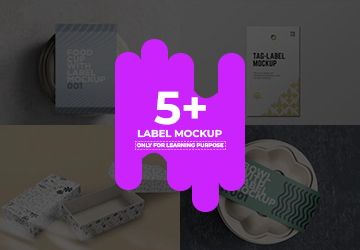 Label Mockup Bundle 01