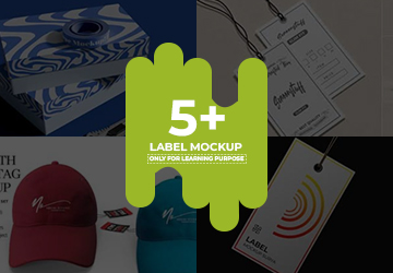 Label Mockup Bundle 02