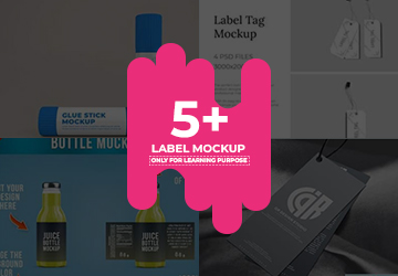 Label Mockup Bundle 04