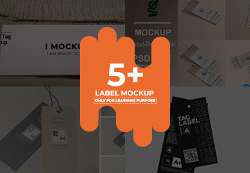 Label Mockup Bundle 06