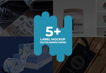 Label Mockup Bundle 08