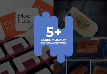 Label Mockup Bundle 09