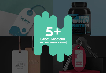 Label Mockup Bundle 10